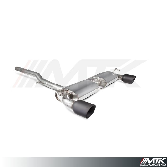 Catback avec tube intermediaire Volkswagen Golf Mk4 R32